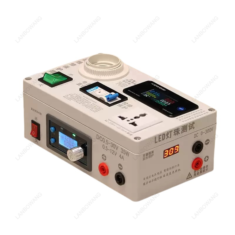 Power Supply Tester - เครื่องทดสอบกำลังไฟฟ้าแบบพกพาพร้อมแอมมิเตอร์ LED สำหรับตรวจสอบการบำรุงรักษาและทดสอบแหล่งจ่ายไฟของทีวีและเตาแม่เหล็กไฟฟ้า