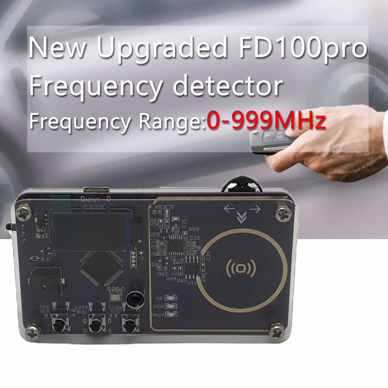 Power Supply Tester - เครื่องทดสอบแบตเตอรี่ NFC ตรวจจับความถี่ 0-999MHz, เปรียบเทียบข้อมูล, แหล่งจ่ายไฟฉุกเฉิน,