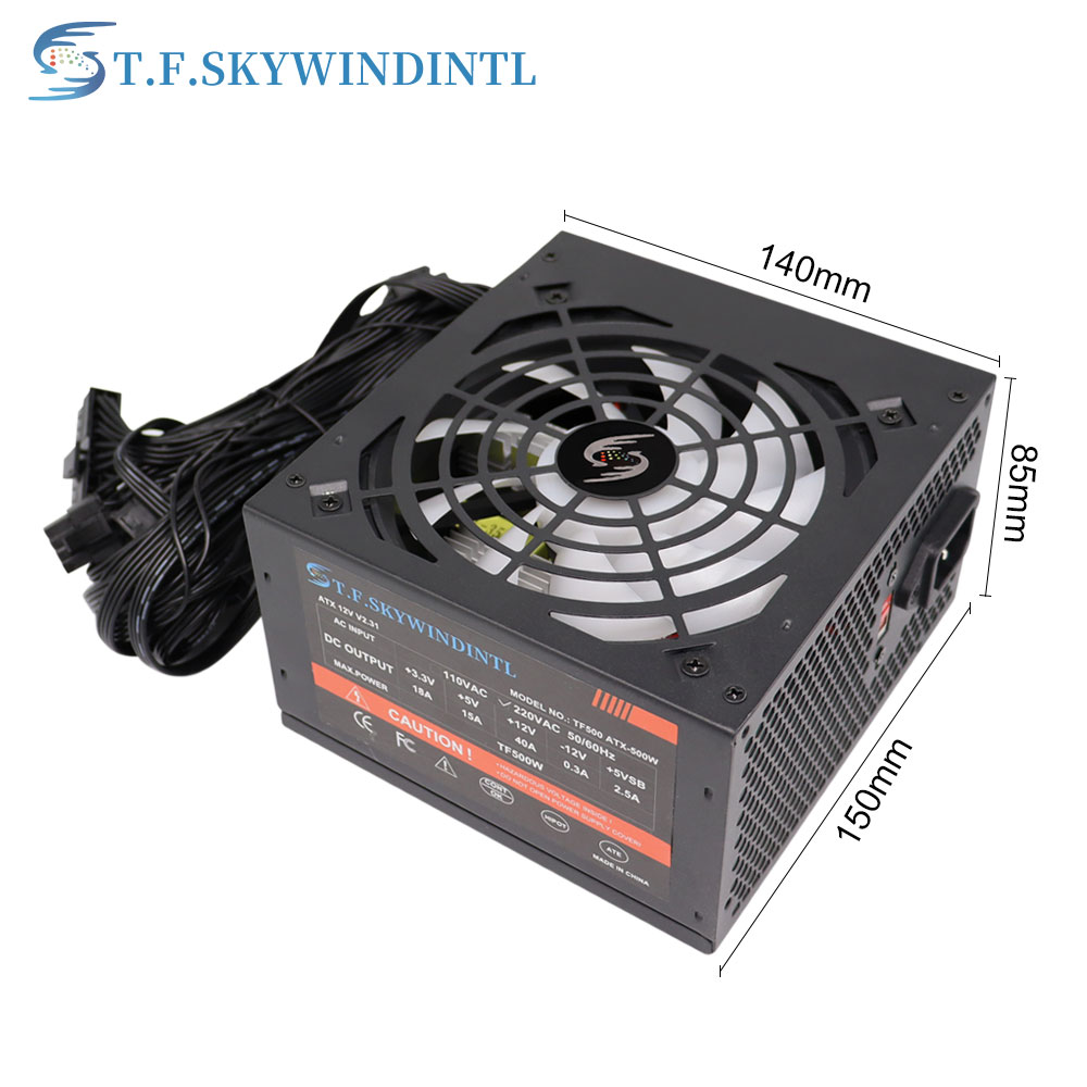 Fonte 500W PSU12V PCแหล่งจ่ายไ - Psu Computer บทวิจารณ์และราคา