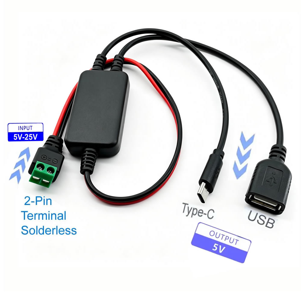 ตัวแปลงไฟ 12V/24V เป็น 5V โมดู - Modular Power Supply บทวิจารณ์และราคา