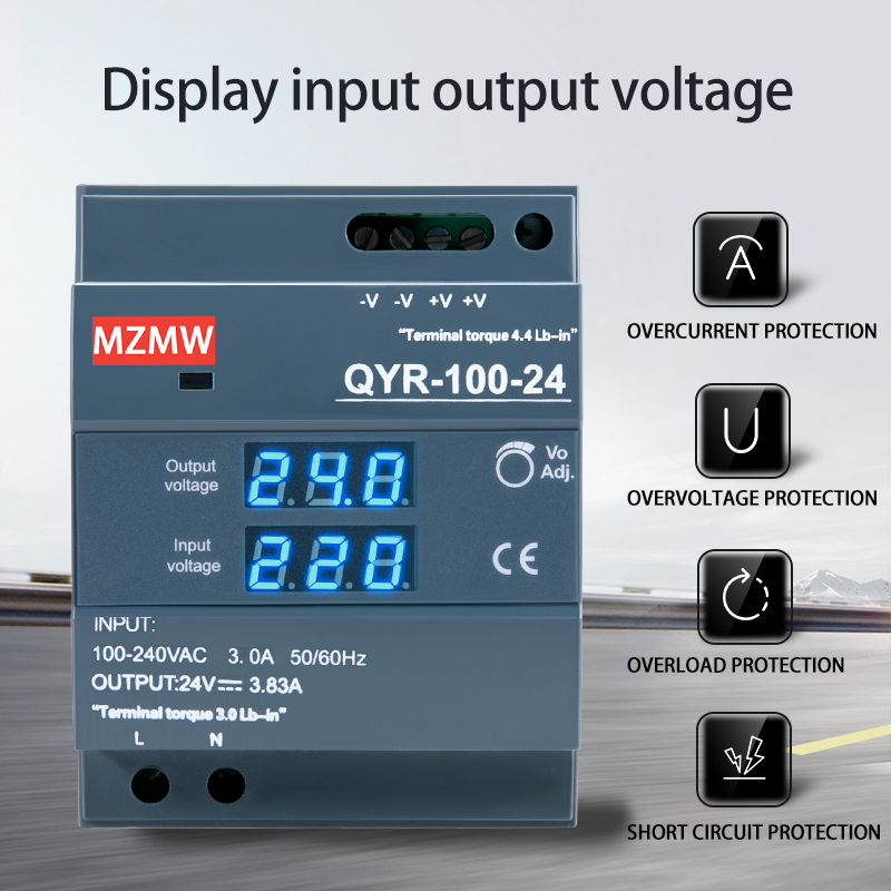 แหล่งจ่ายไฟแบบสวิตชิ่ง MZMW 60 - Smps Power Supply บทวิจารณ์และราคา