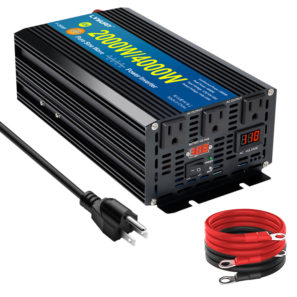 อินเวอร์เตอร์ LVYUAN 1500W พร้ - Power Supply 12V บทวิจารณ์และราคา