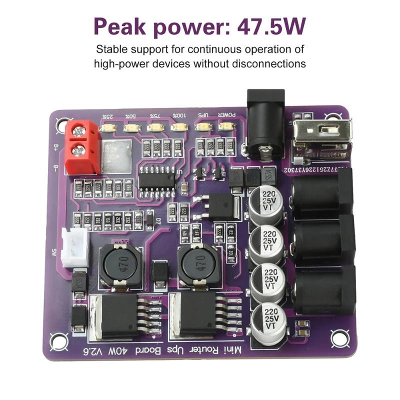 มินิเราเตอร์ UPS บอร์ด 40W บอร - Power Supply 12V บทวิจารณ์และราคา