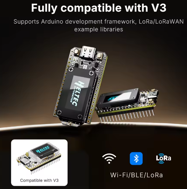 โมดูล Heltec WiFi LoRa 32 V4 R - Modular Power Supply บทวิจารณ์และราคา