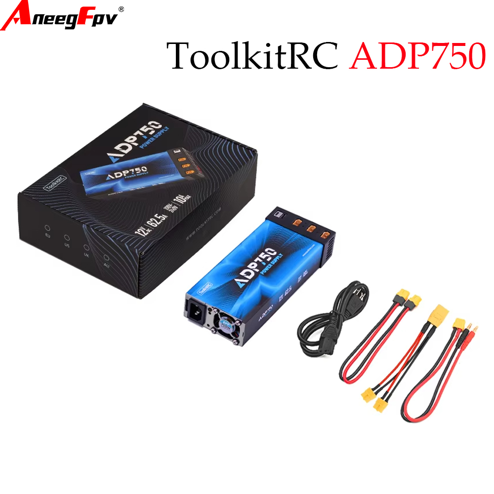 อะแดปเตอร์จ่ายไฟ ToolkitRC ADP - Power Supply 750W บทวิจารณ์และราคา